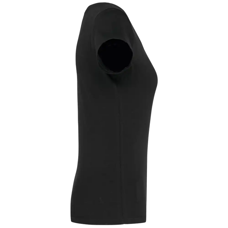 Kariban Damen-T-Shirt mit kurzen Ärmeln und Bootsausschnitt K384