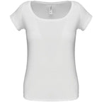 Kariban Women's T-shirt short sleeves with boat neck K384