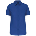 Kariban Shirt in easy-care polycotton poplin short sleeves women K548