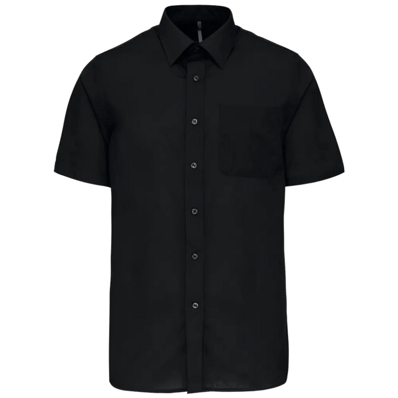 Kariban Men's Low-Care Polycotton Poplin Short Sleeve Shirt K551