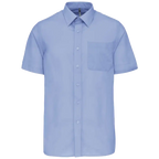 Kariban Men's Low-Care Polycotton Poplin Short Sleeve Shirt K551
