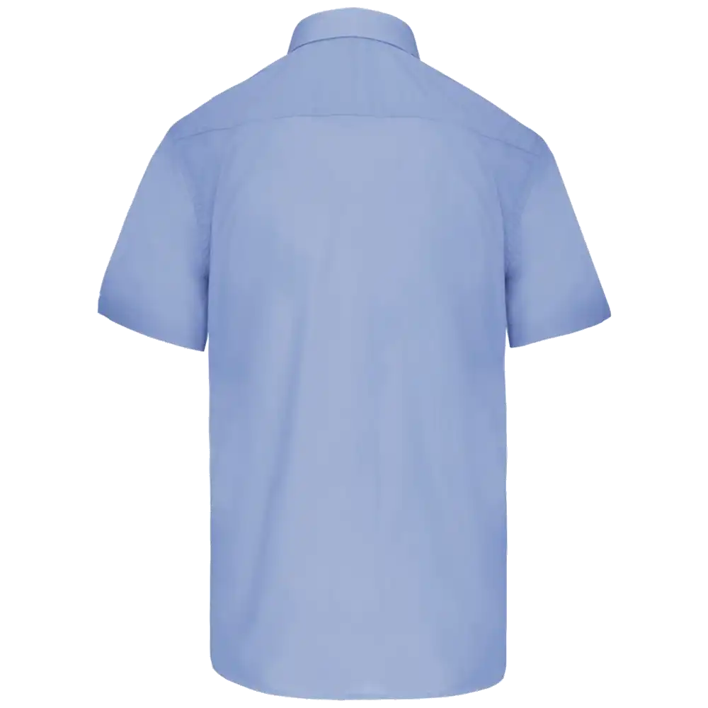 Kariban Men's Low-Care Polycotton Poplin Short Sleeve Shirt K551