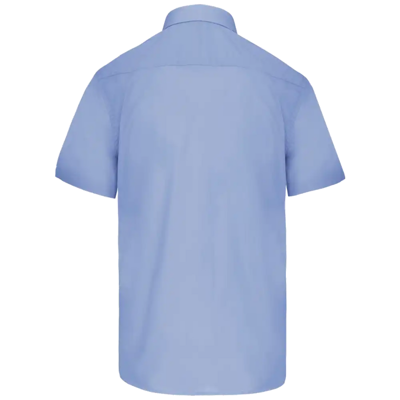Kariban Men's Low-Care Polycotton Poplin Short Sleeve Shirt K551