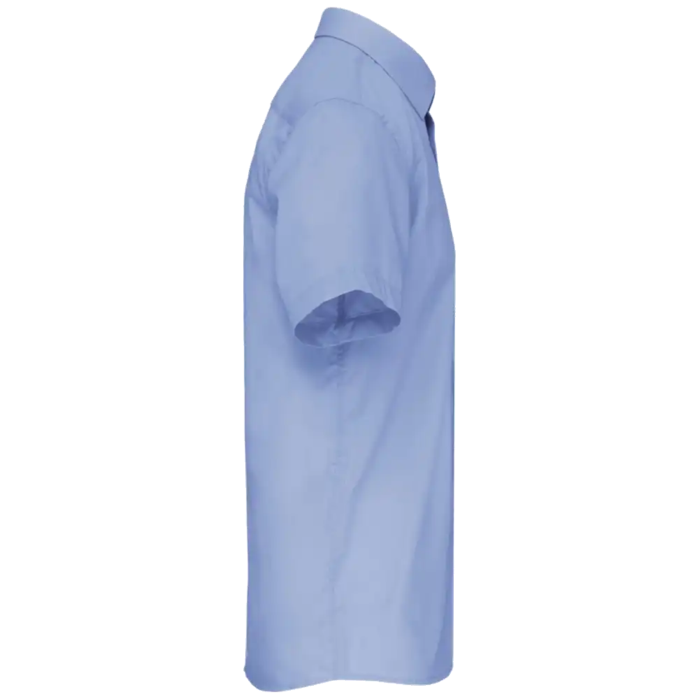 Kariban Men's Low-Care Polycotton Poplin Short Sleeve Shirt K551