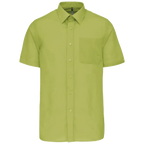 Kariban Men's Low-Care Polycotton Poplin Short Sleeve Shirt K551