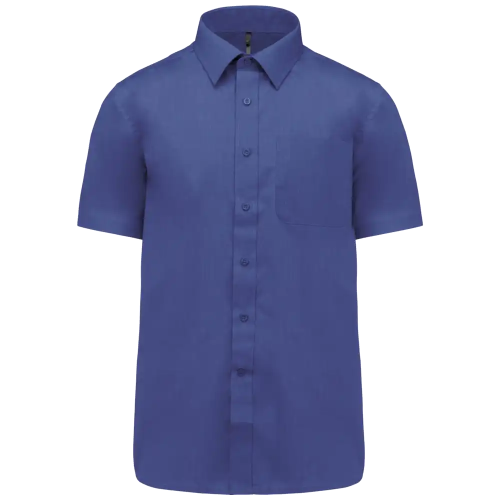 Kariban Men's Low-Care Polycotton Poplin Short Sleeve Shirt K551