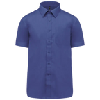 Kariban Men's Low-Care Polycotton Poplin Short Sleeve Shirt K551