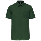 Kariban Men's Low-Care Polycotton Poplin Short Sleeve Shirt K551