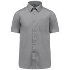 Kariban Men's Low-Care Polycotton Poplin Short Sleeve Shirt K551