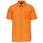 Kariban Men's Low-Care Polycotton Poplin Short Sleeve Shirt K551