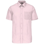 Kariban Men's Low-Care Polycotton Poplin Short Sleeve Shirt K551