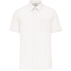 Kariban Men's Low-Care Polycotton Poplin Short Sleeve Shirt K551