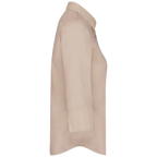 Kariban Damenbluse mit 3/4-Ärmeln aus benutzerfreundlichem Polycotton-Poplin K558