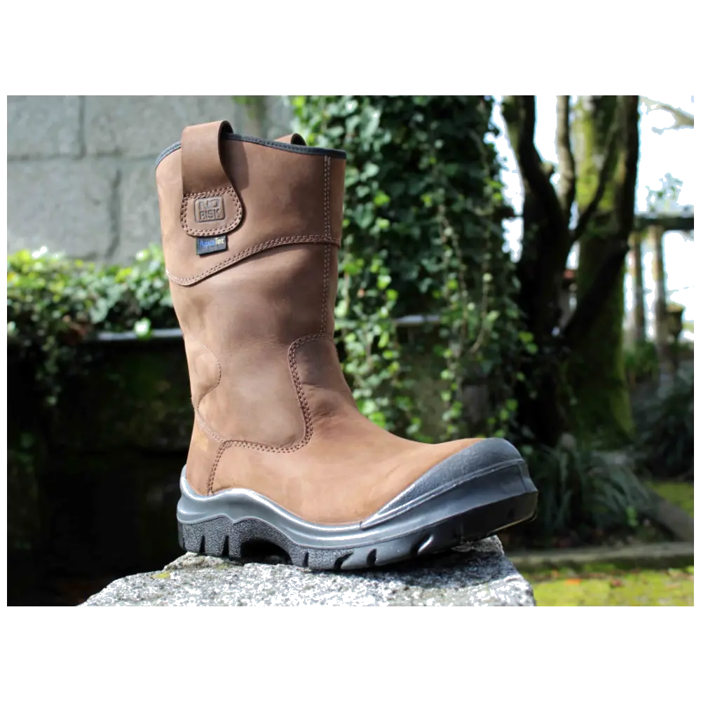 No Risk Arbeitsstiefel Hawick Aqua-tex XW 1674.02 Metallfreier S3