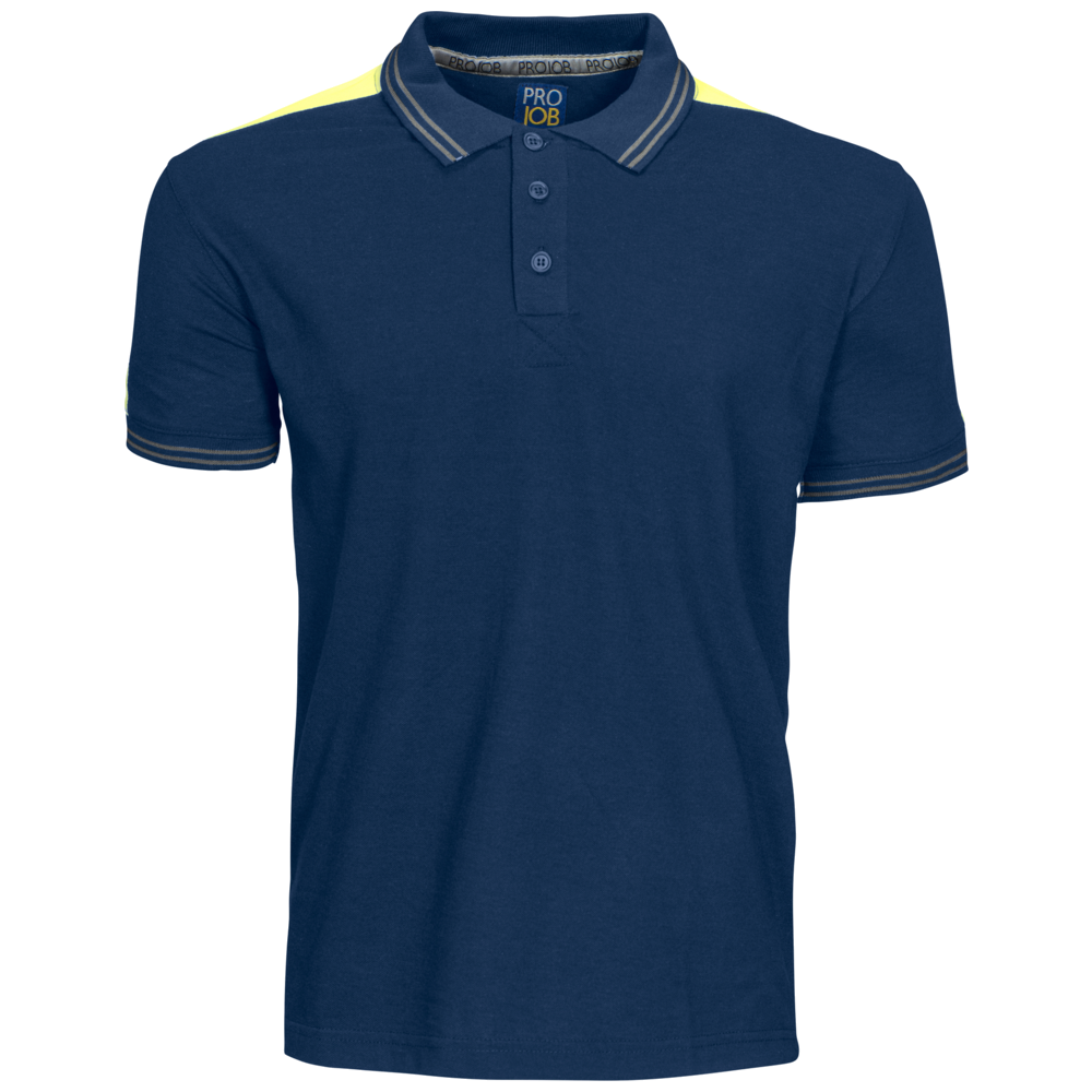 Projob Workwear 2018 Polo Met Fluo Inzetstukken 642018