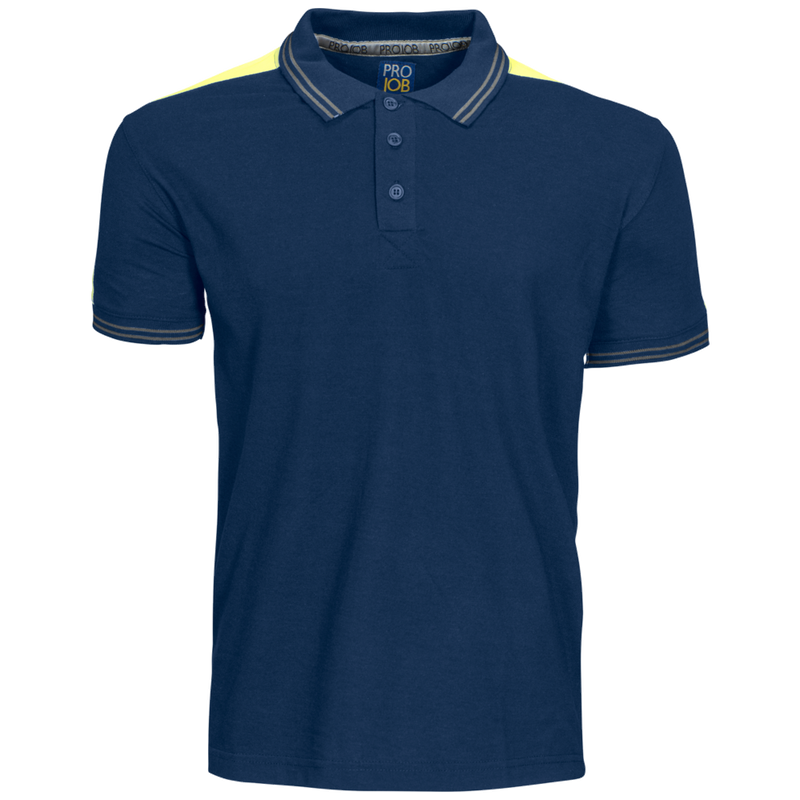 Projob Workwear 2018 Polo with fluorescent inserts 642018