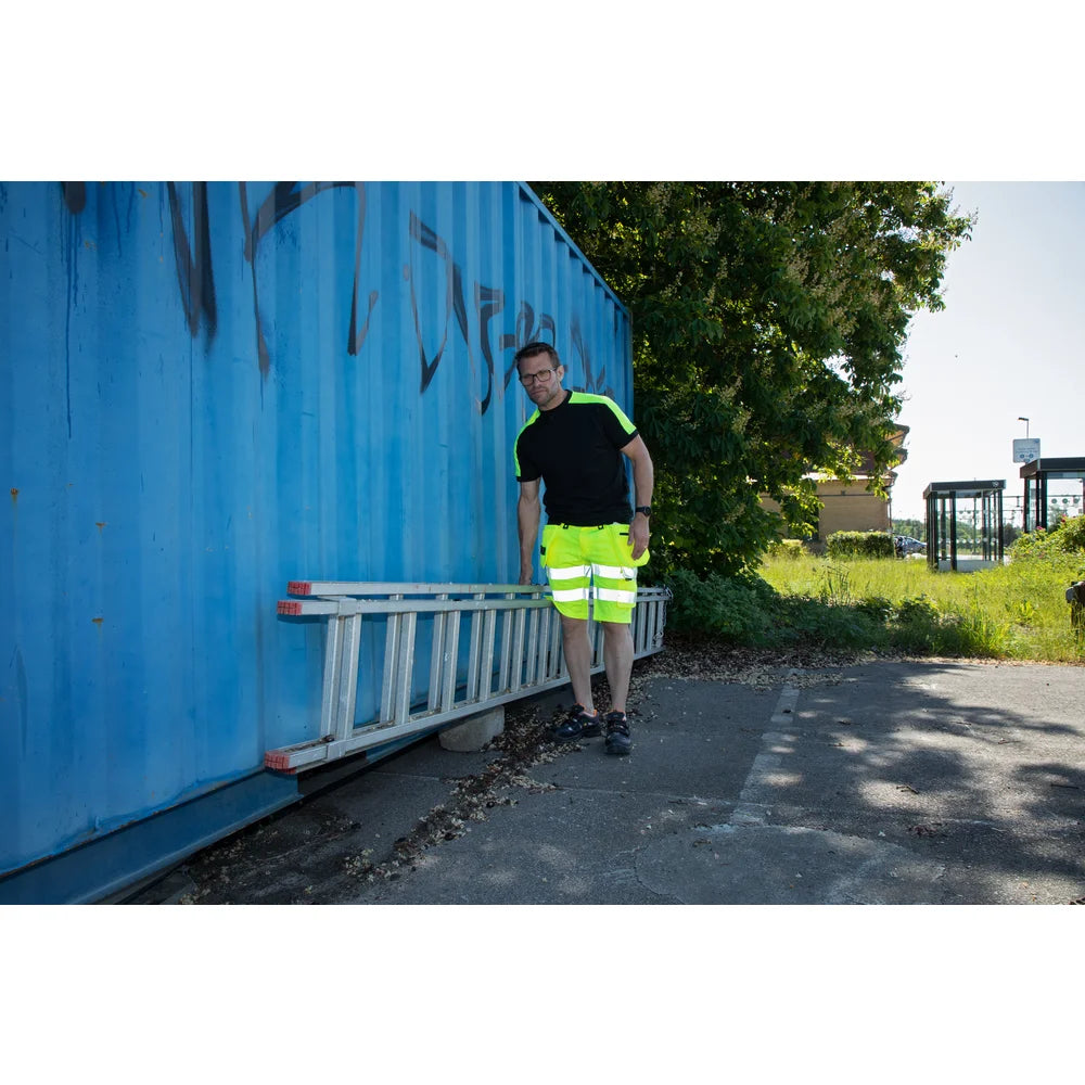 Projob Workwear 2019 T-shirt with fluorescent inserts 642019