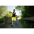 Projob Workwear 2019 T-shirt with fluorescent inserts 642019