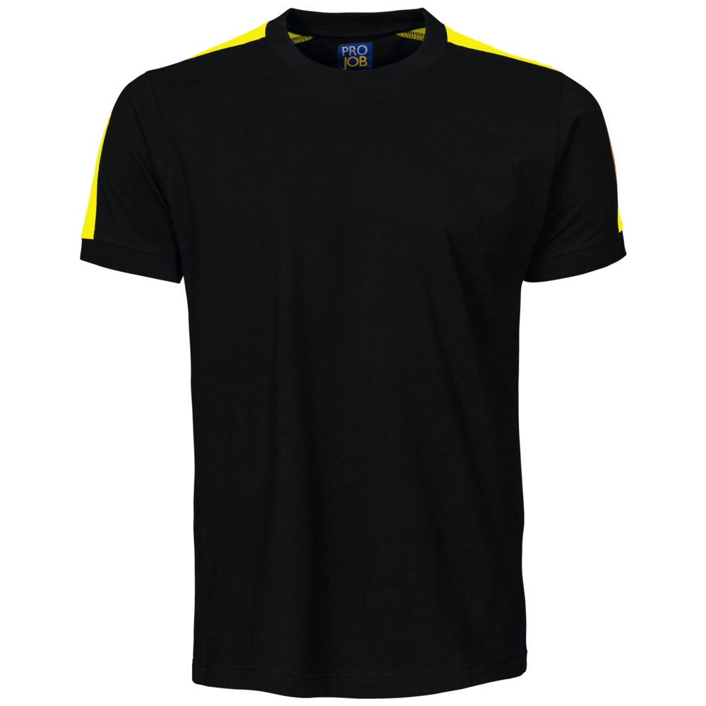 Projob Workwear 2019 T-shirt with fluorescent inserts 642019