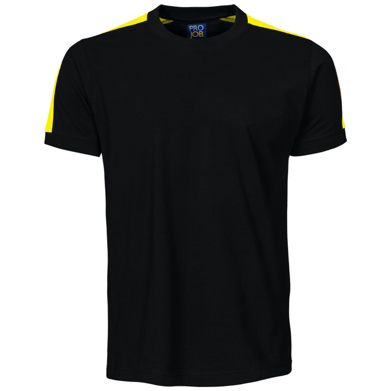 Projob Workwear 2019 T-shirt with fluorescent inserts 642019