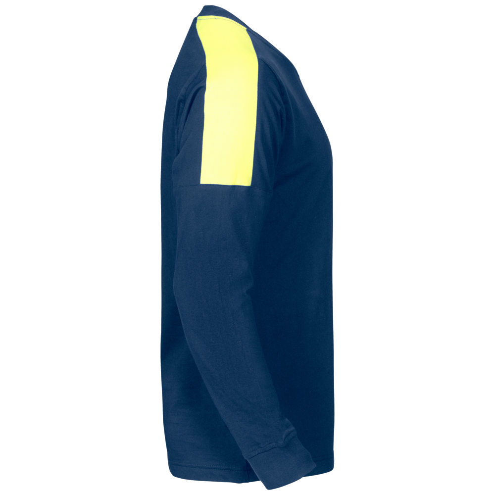 Projob Workwear 2020 T-Shirt mit langen Ärmeln und fluoreszierenden Einlagen 642020