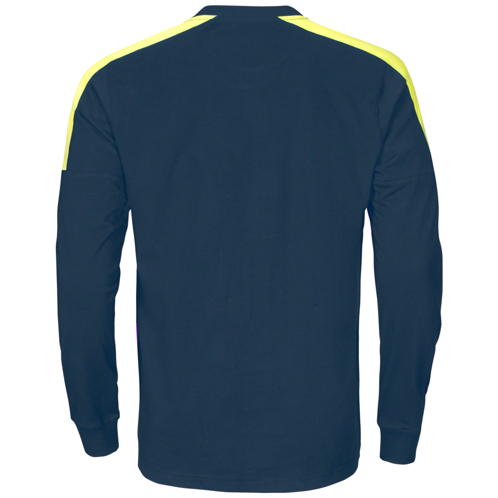Projob Workwear 2020 T-Shirt mit langen Ärmeln und fluoreszierenden Einlagen 642020