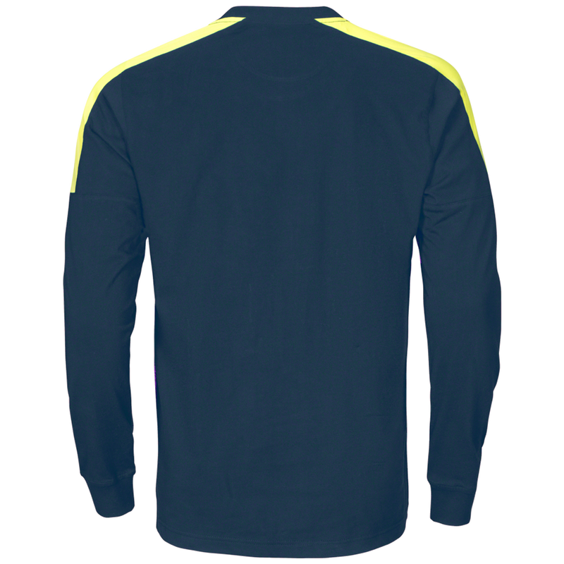 Projob Workwear 2020 T-Shirt Long Sleeves With Fluorescent Inserts 642020