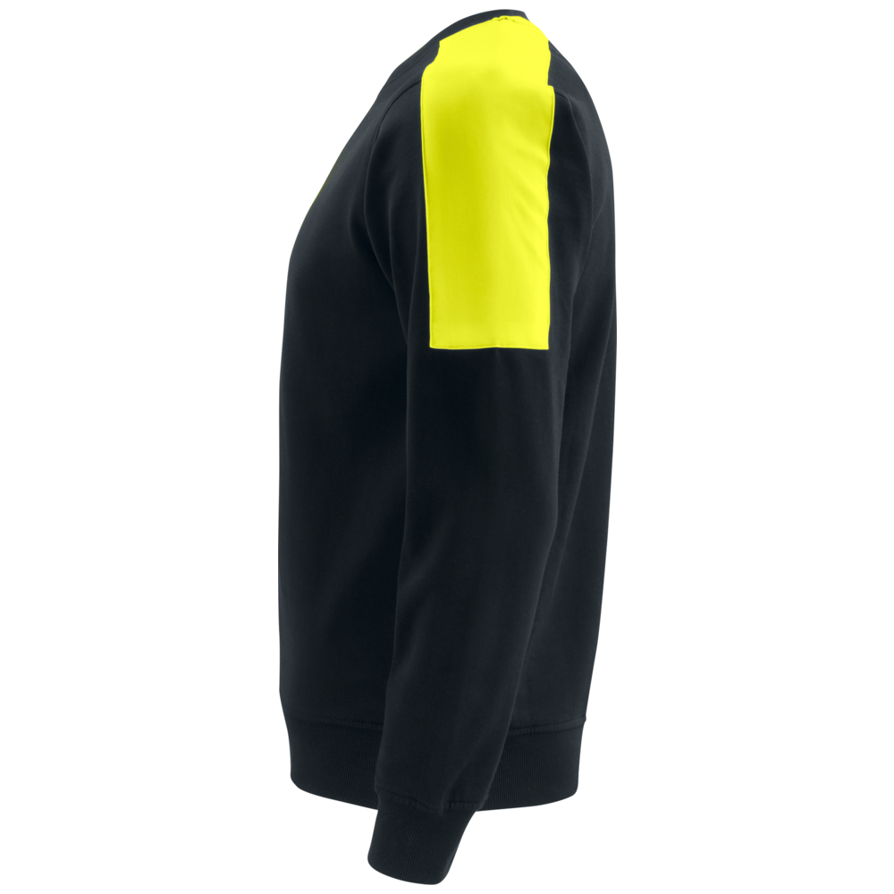Projob Workwear 2125 Pullover rund um den Ausschnitt mit fluoreszierenden Einlagen 642125