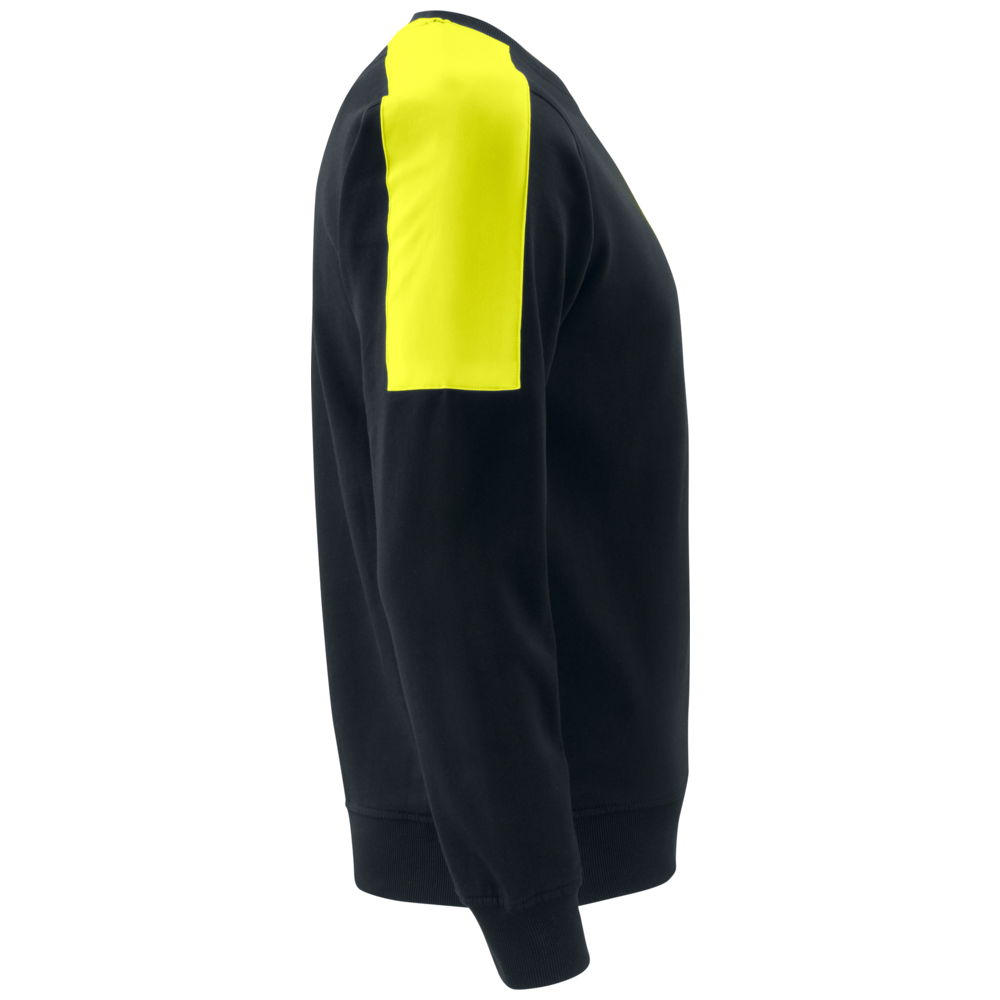 Projob Workwear 2125 Pullover rund um den Ausschnitt mit fluoreszierenden Einlagen 642125