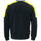 Projob Workwear 2125 Pullover rund um den Ausschnitt mit fluoreszierenden Einlagen 642125