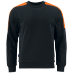 Projob Workwear 2125 Sweater Ronde Hals Met Fluo Inzetstukken 642125