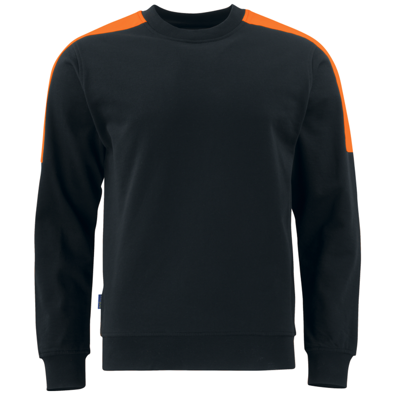 Projob Workwear 2125 Pullover rund um den Ausschnitt mit fluoreszierenden Einlagen 642125