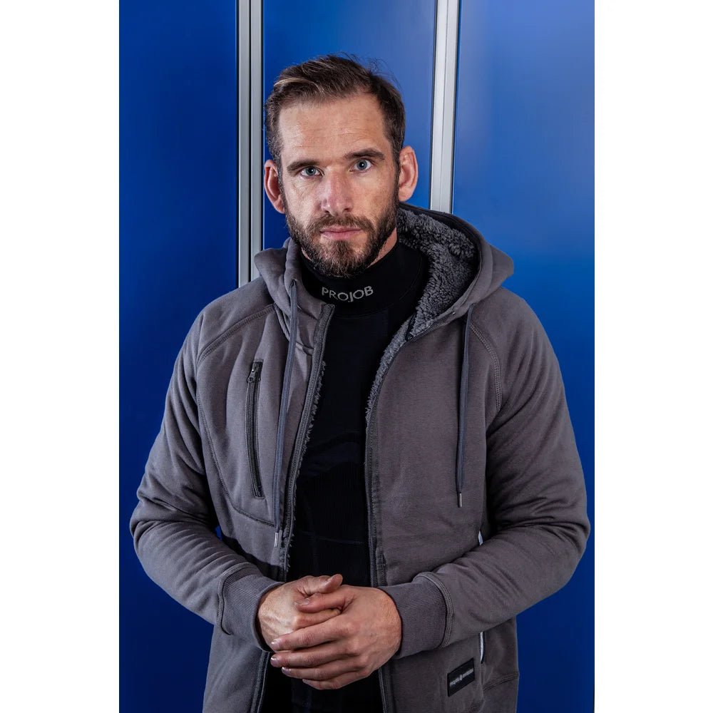 Projob Workwear 2130 Kapuzenpullover mit Teddybeinung 642130