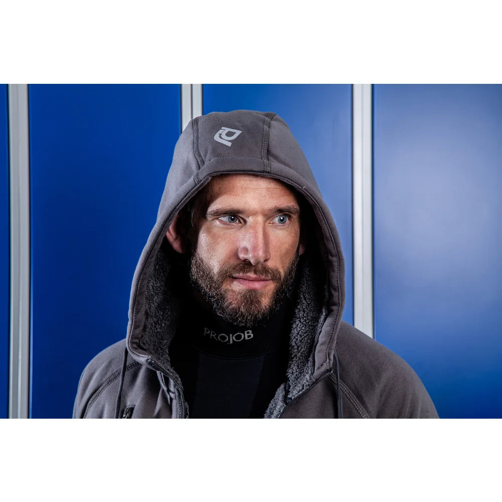 Projob Workwear 2130 Kapuzenpullover mit Teddybeinung 642130