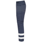 Projob Workwear 2509 Volledige Stretchbroek Met Kniezakken En Reflectiebanden 642509