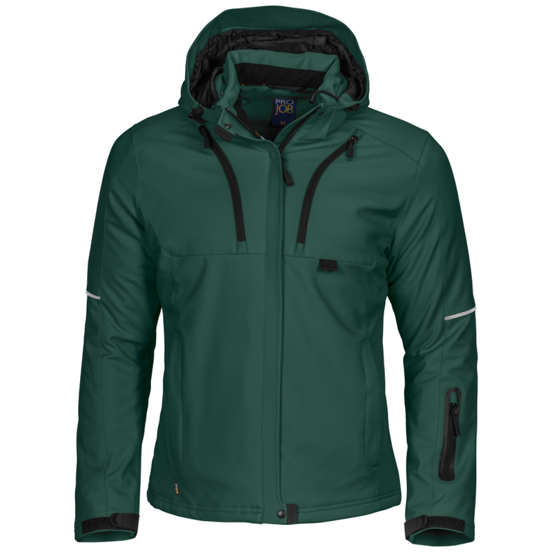 Projob Prio 3413 Dames Gevoerde Softshell Jas 643413