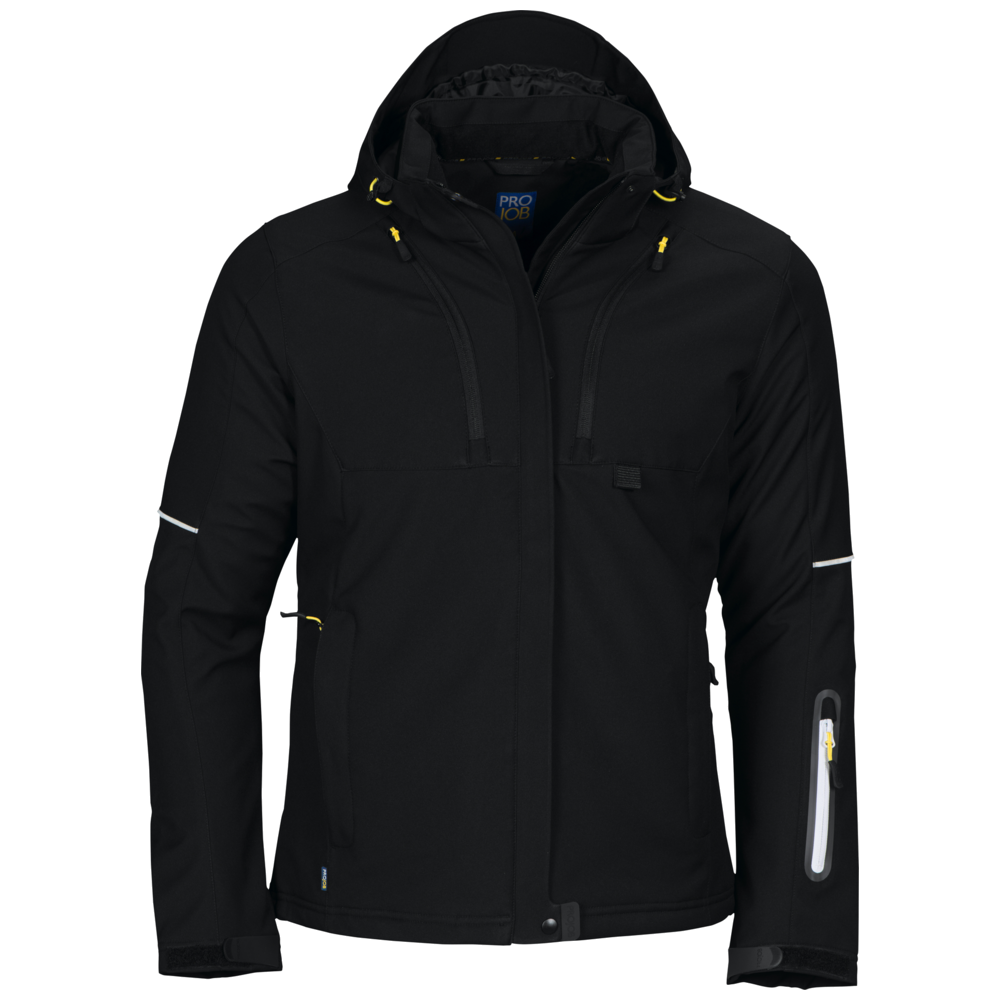 Projob Prio 3413 Dames Gevoerde Softshell Jas 643413