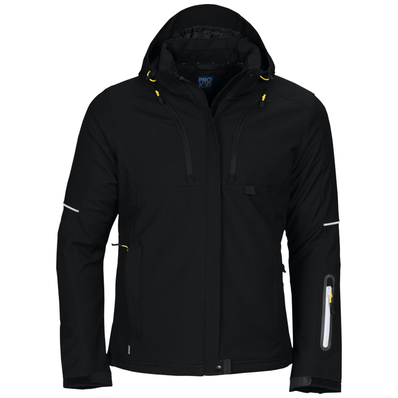 Projob Prio 3413 Dames Gevoerde Softshell Jas 643413