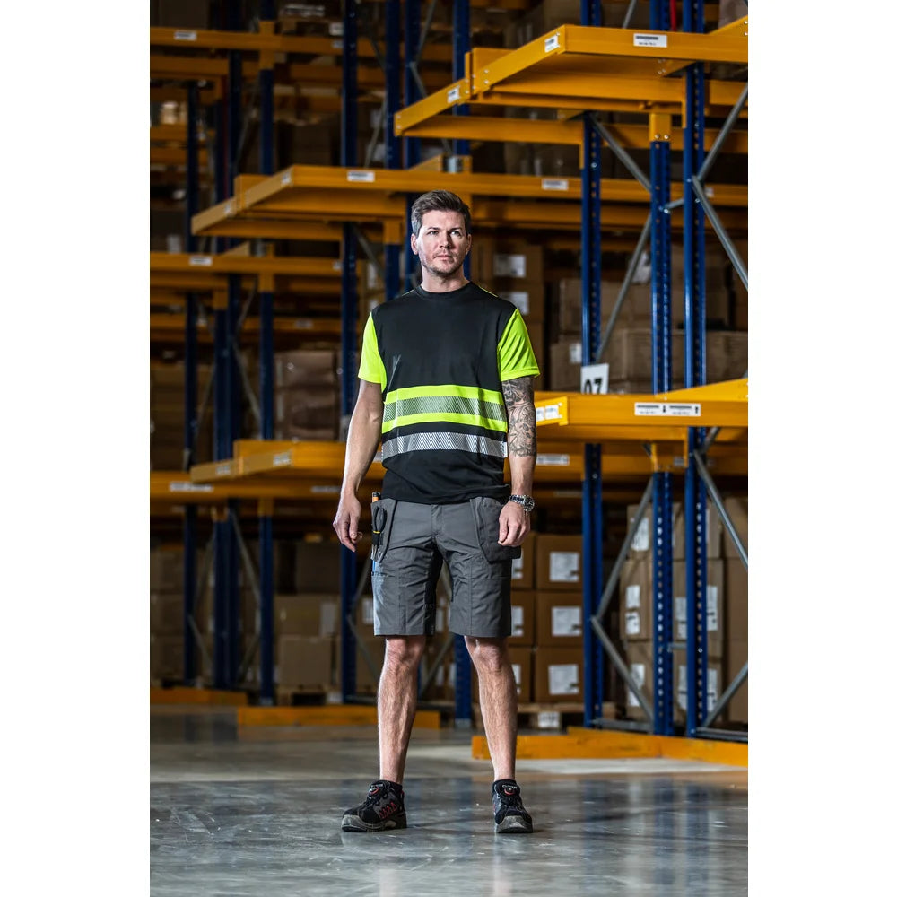 Projob Workwear 3521 Stretch-Shorts mit abnehmbaren Nageltaschen 643521