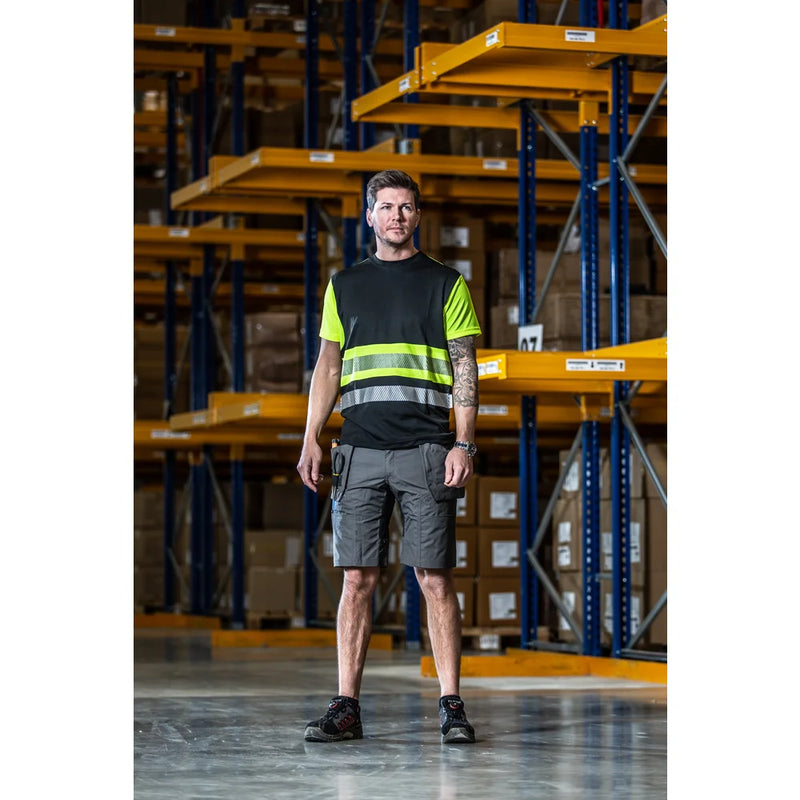 Projob Workwear 3521 Stretch-Shorts mit abnehmbaren Nageltaschen 643521