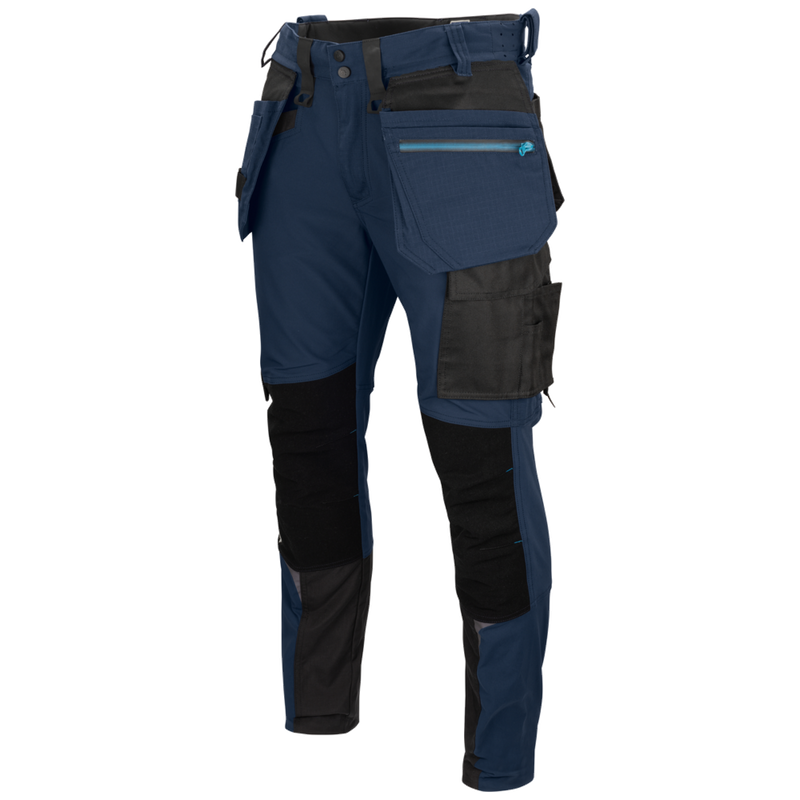 Projob Workwear 5550 Stretch Pants With Knee Pockets And Nail Pockets 645550