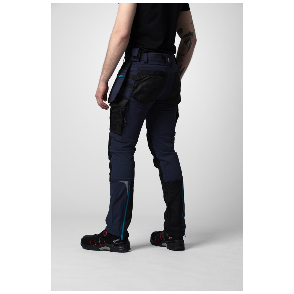 Projob Workwear 5550 Stretchhosen mit Knietaschen und Nageltaschen 645550