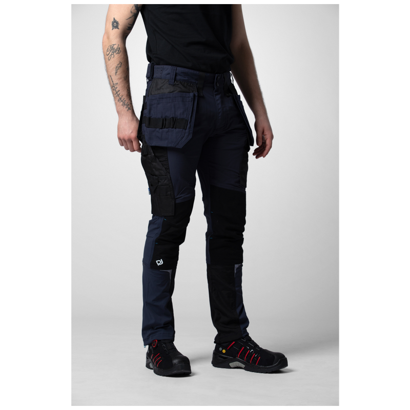 Projob Workwear 5550 Stretch Pants With Knee Pockets And Nail Pockets 645550