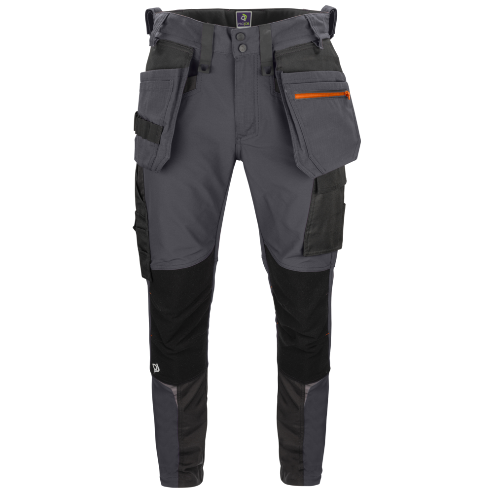 Projob Workwear 5550 Stretchbroek Met Kniezakken En Spijkerzakken 645550