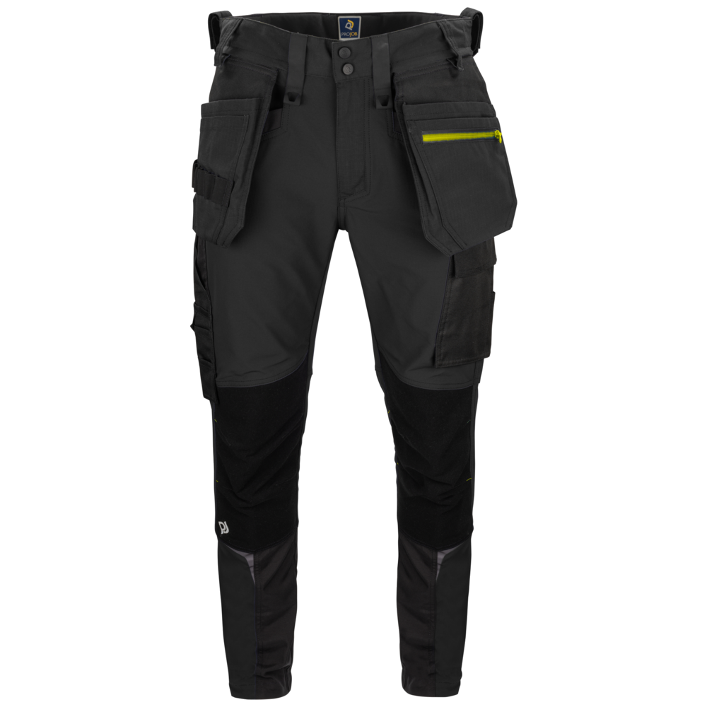 Projob Workwear 5550 Stretchbroek Met Kniezakken En Spijkerzakken 645550