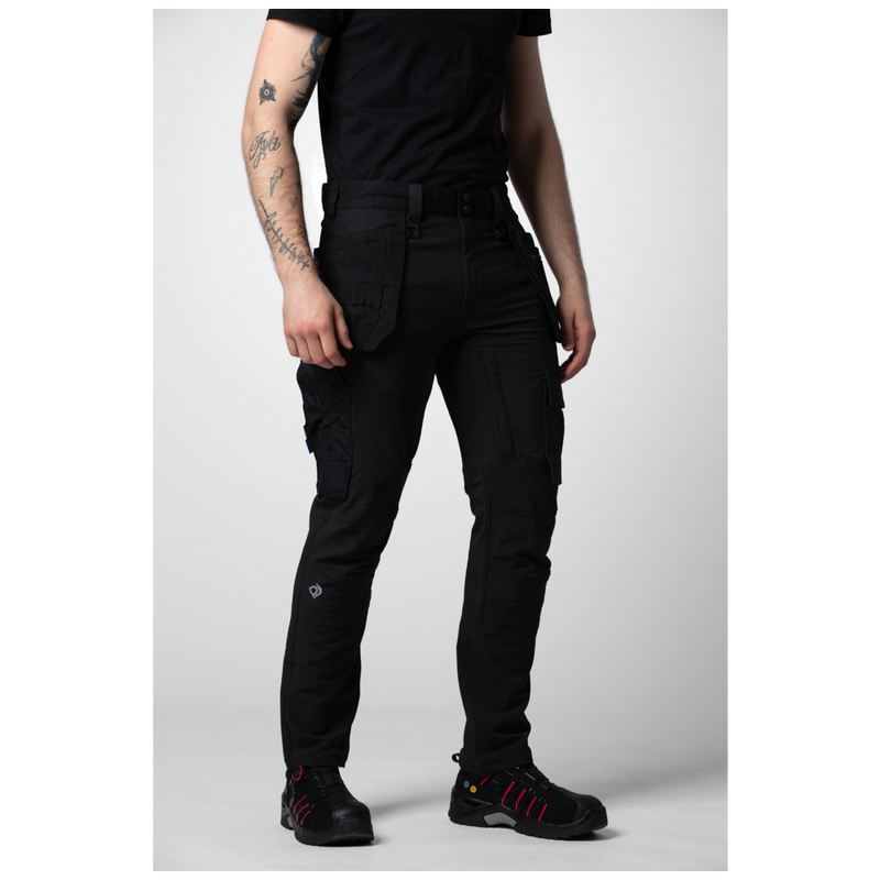 Projob Workwear 5559 Stretchbroek Met Kniezakken En Spijkerzakken, En 37,5 Technologie 645559