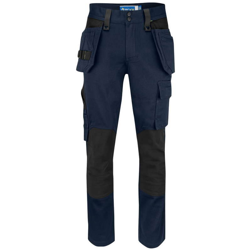 Projob Workwear 5560 Stretchbroek Met Kniezakken En Spijkerzakken Katoen 645560