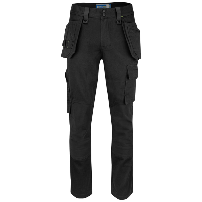 Projob Workwear 5560 Stretchhosen mit Knietaschen und Nageltaschen Baumwolle 645560