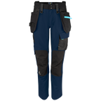 Projob Workwear 5564 Damen-Stretchhosen mit Knietaschen und Nageltaschen 645564