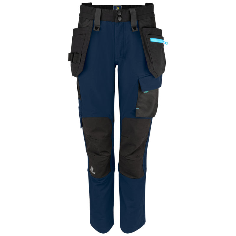 Projob Workwear 5564 Women's Stretch Pants With Knee Pockets And Nail Pockets 645564